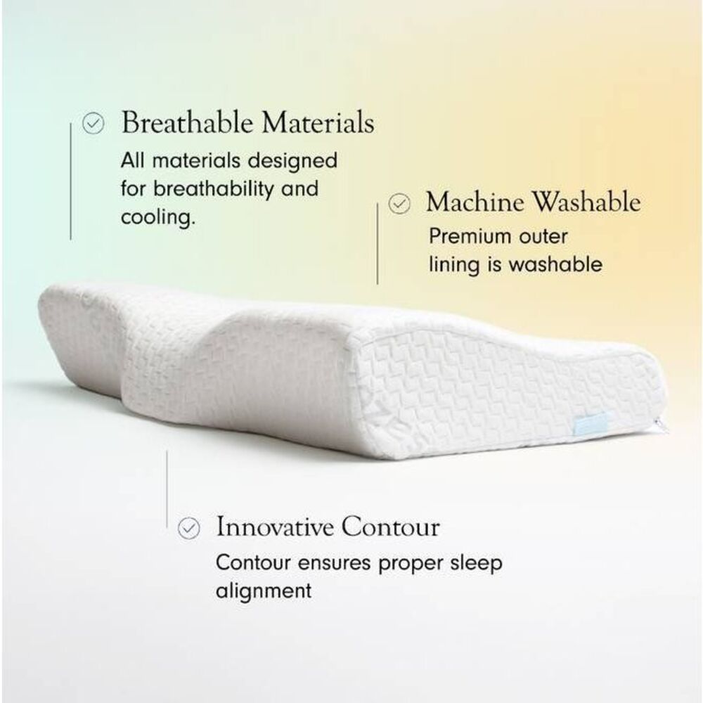 Dosaze Contoured Orthopedic Pillow - Standard NiB - Picture 5 of 6